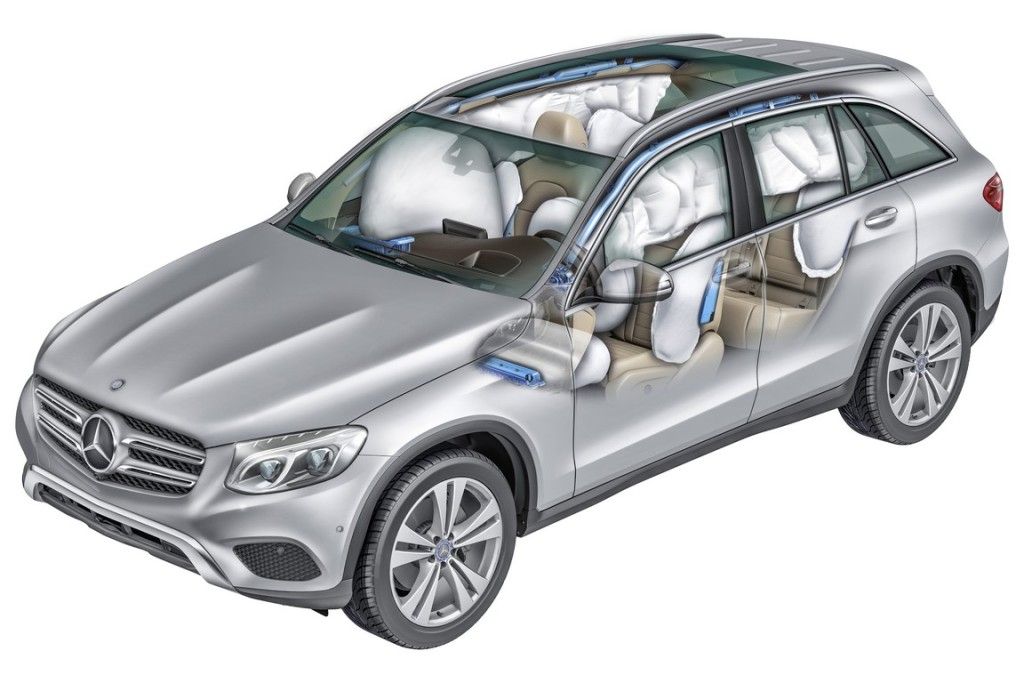 Mercedes-Benz GLC (X 253) 2015, Airbagsystem