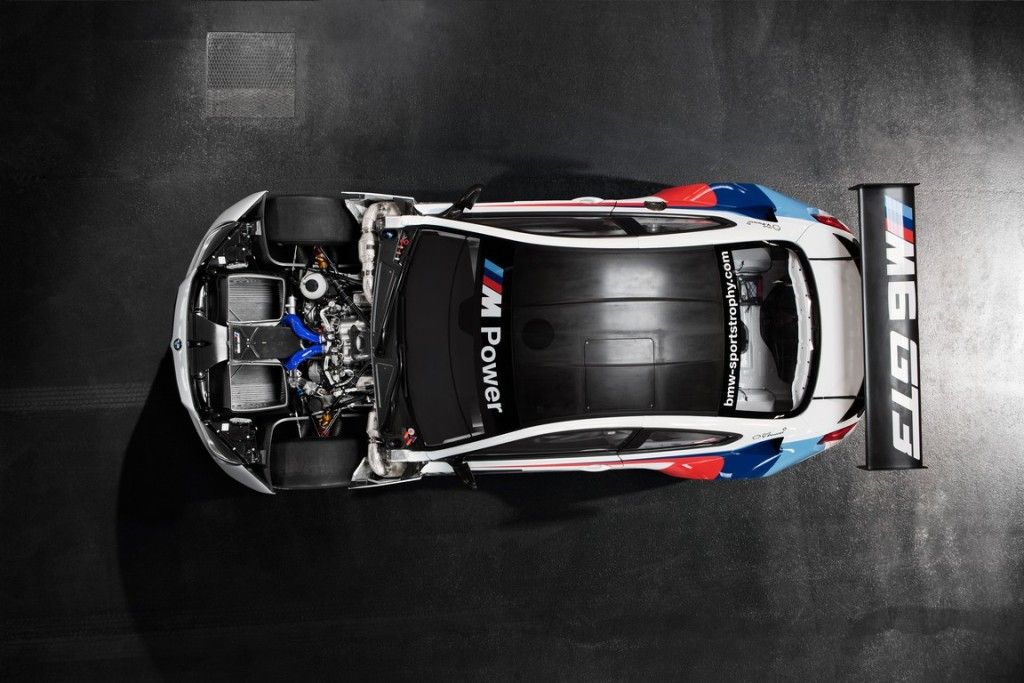BMW M6 GT3 exterior exteriér engine motor