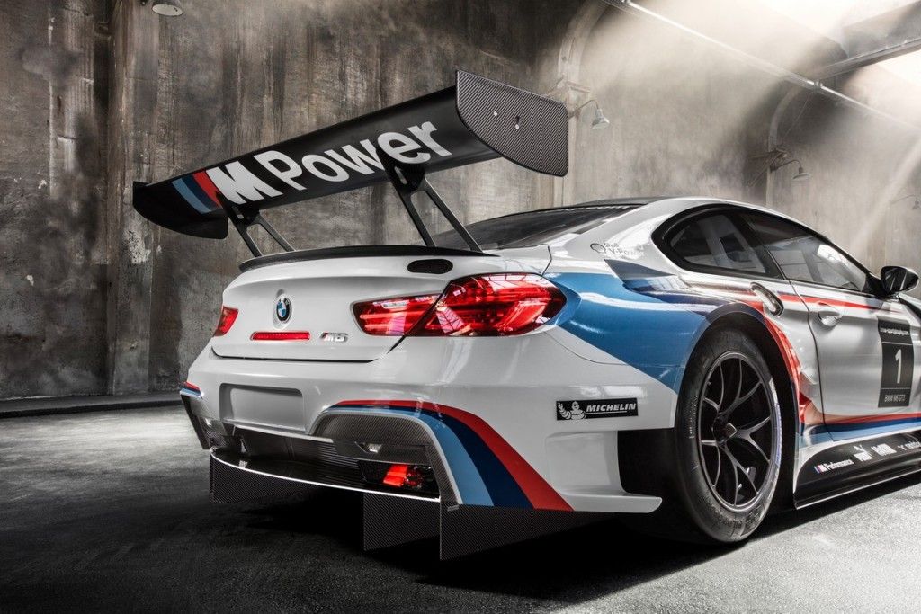 BMW M6 GT3 exterior exteriér spoiler krídlo rear wing