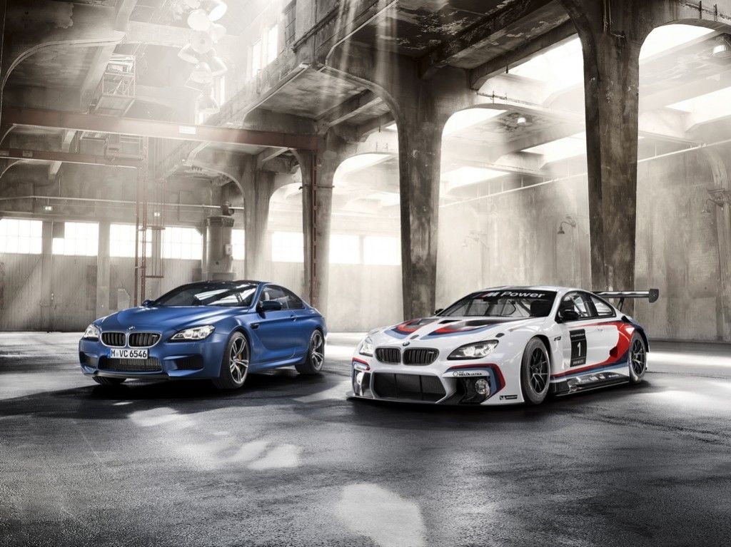 BMW M6 GT3 exterior exteriér vs M6