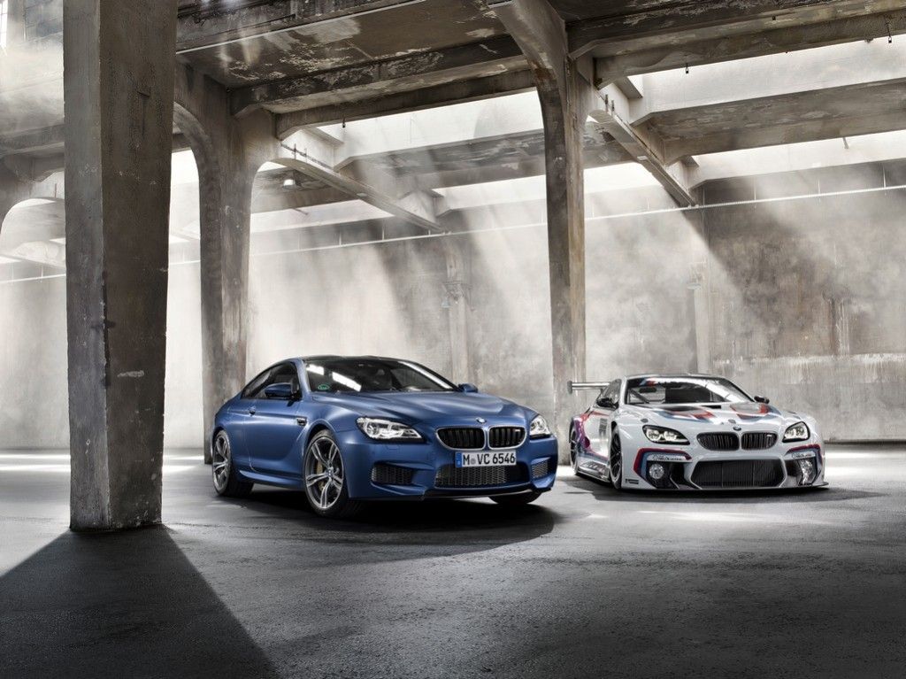 BMW M6 GT3 exterior exteriér vs M6 (2)