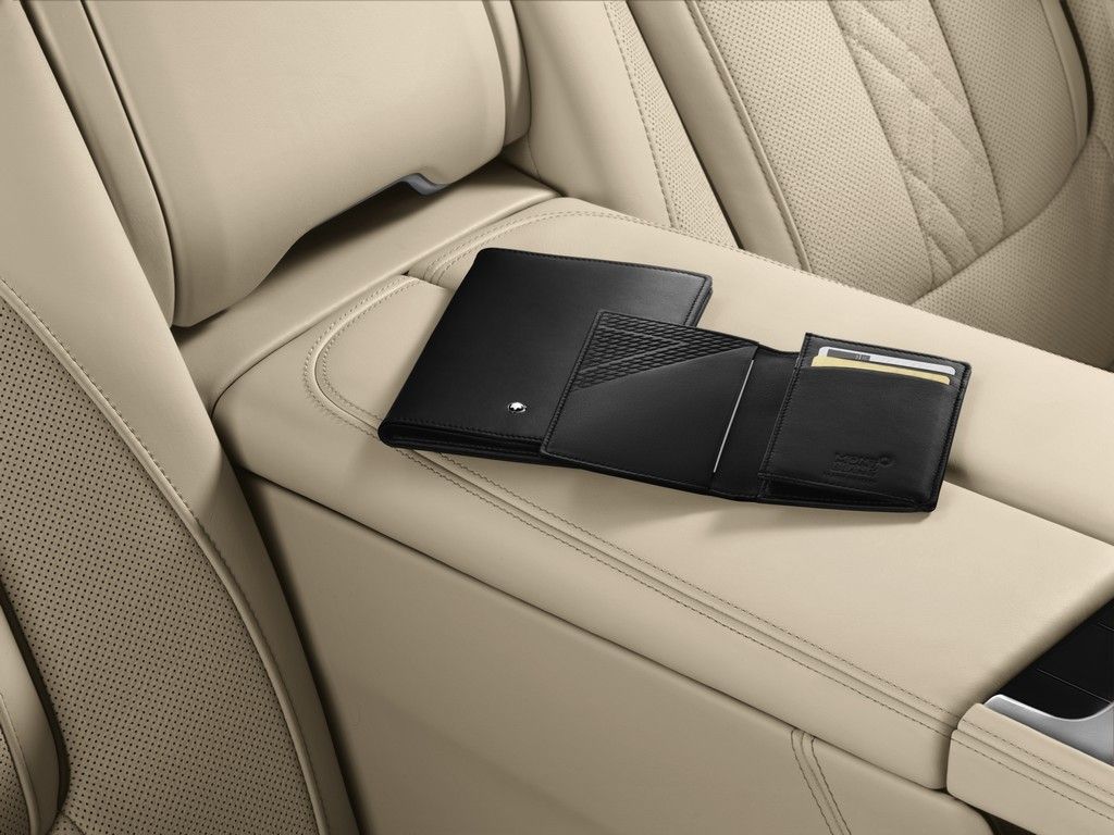 BMW MONTBLANC leather koža taška kapsa obal puzdro pero (4)