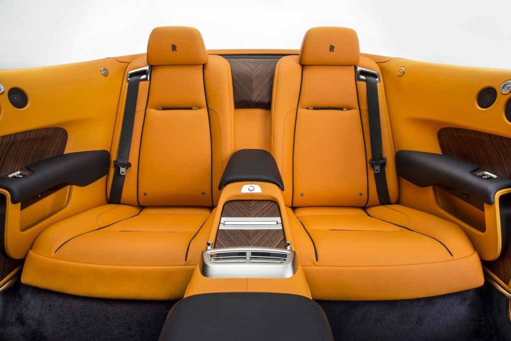 ROLLS-ROYCE DAWN drophead cabrio kabrio interior interiér koža sedačky seat