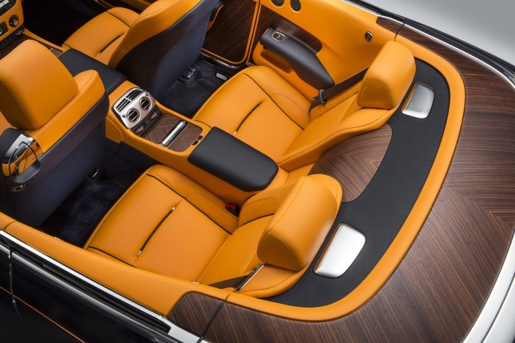 ROLLS-ROYCE DAWN drophead cabrio kabrio interior interiér koža sedačky seat (2)