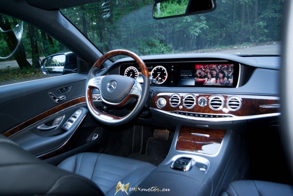 Mercedes-Benz S500 sedan limusine long 4matic interior interiér (6)