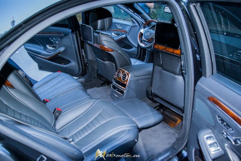 Mercedes-Benz S500 sedan limusine long 4matic interior interiér (9)