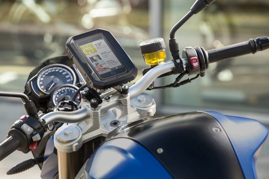 BMW Motorrad motocykle motocykel motorka držiak telefón mobil phone holder