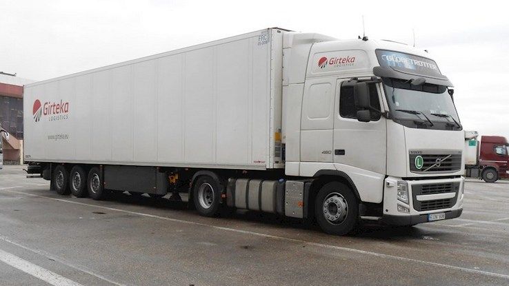 Volvo Trucks FH Girteka Logistic truck kamion tahac nakladne tit
